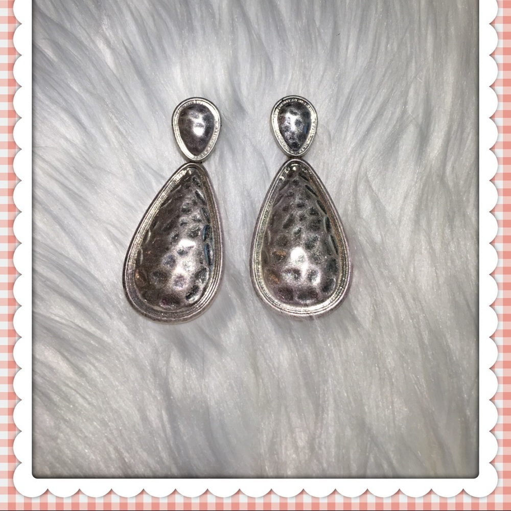 Silver Statement Earrings